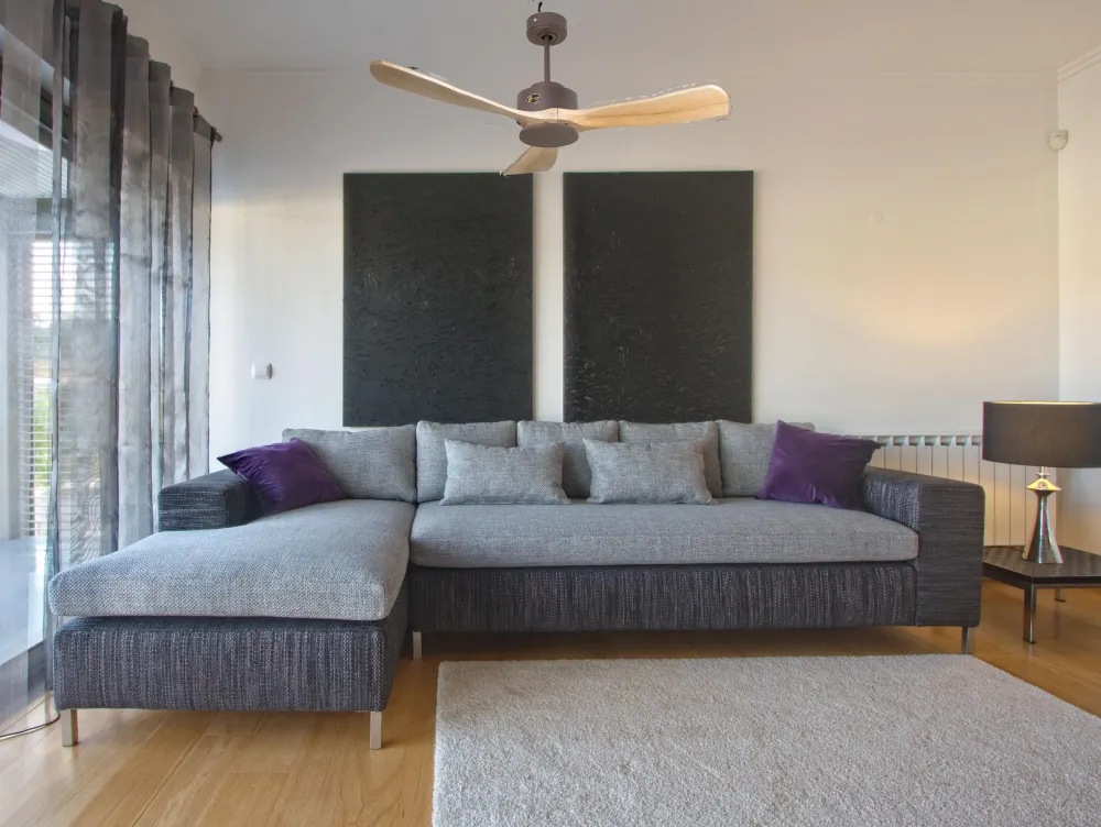Ventilador de techo ø106 cm con Wi-Fi de doble uso hypersilence para 20 m²