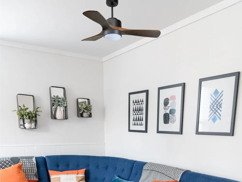 Ventilador de techo ø106 cm con Wi-Fi de doble uso hypersilence para 20 m²
