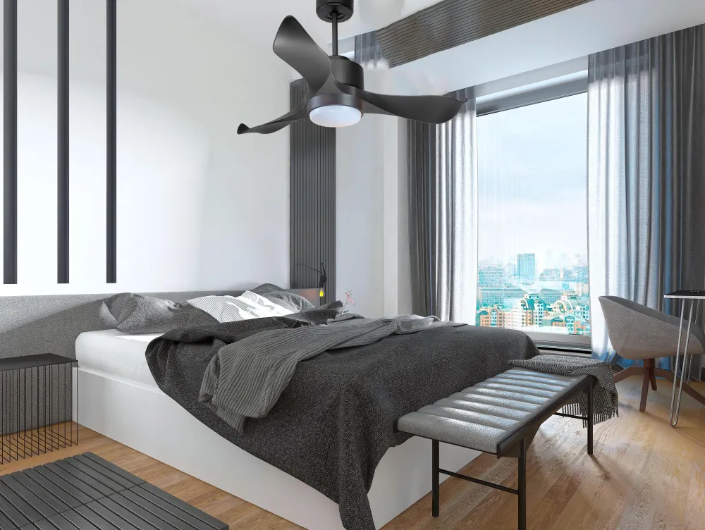 Ventilador de techo ø106 cm con Wi-Fi invertible hypersilence para 20 m²