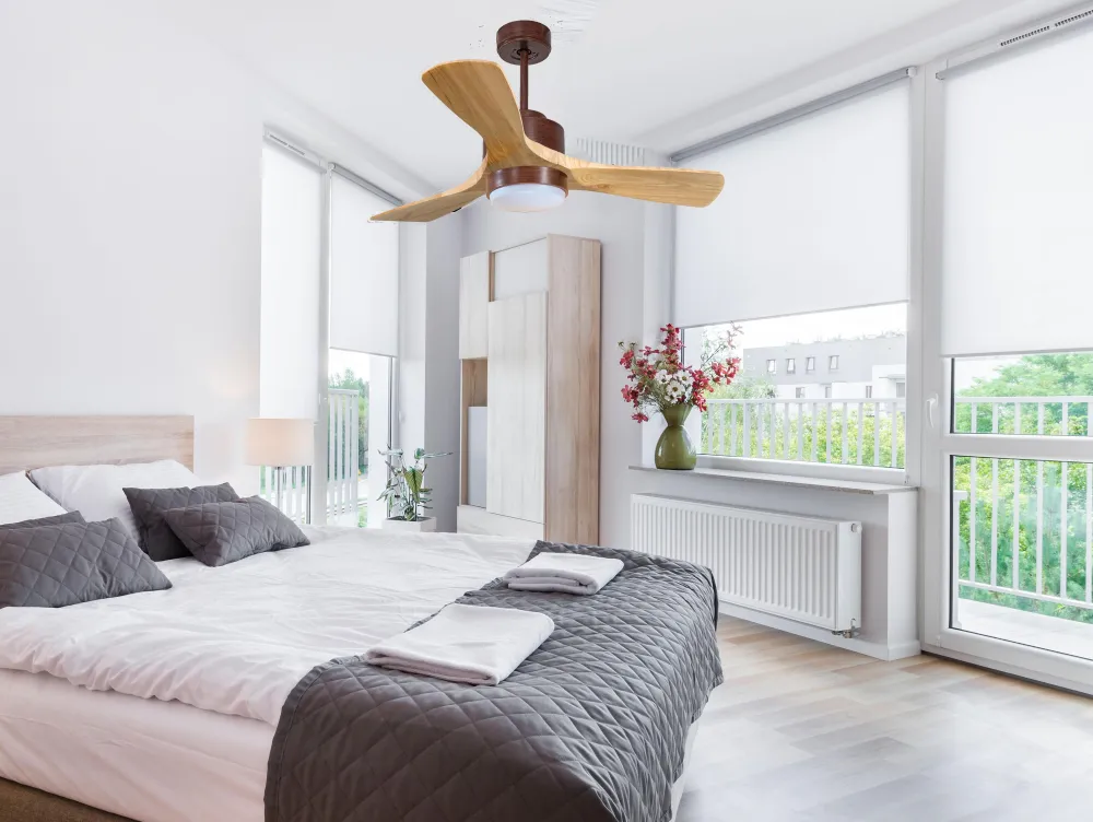 Ventilador de techo ø106 cm con Wi-Fi invertible hypersilence para 20 m²
