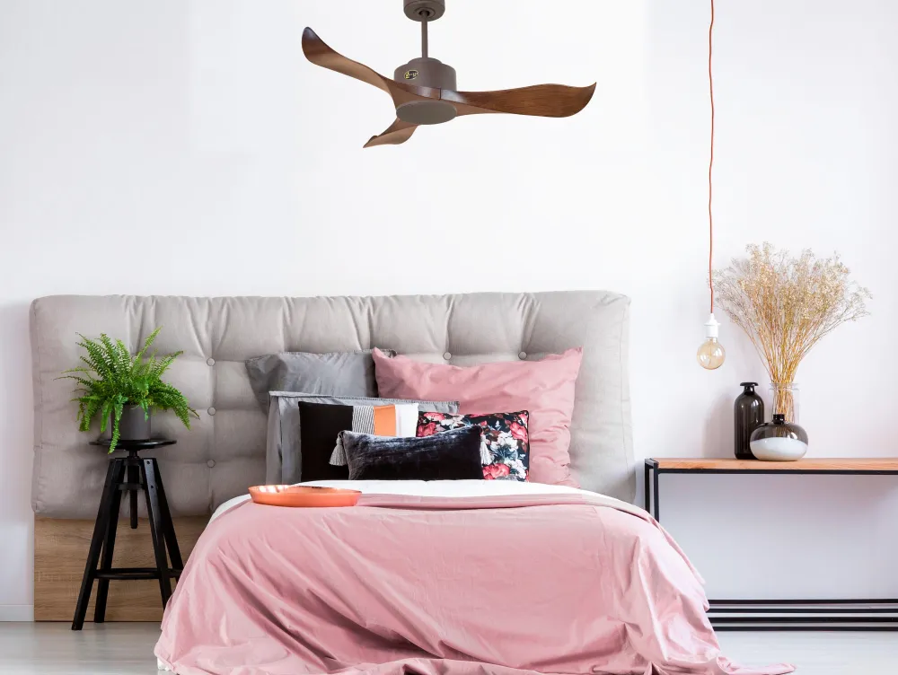 Ventilador de techo ø106 cm con Wi-Fi invertible hypersilence para 20 m²
