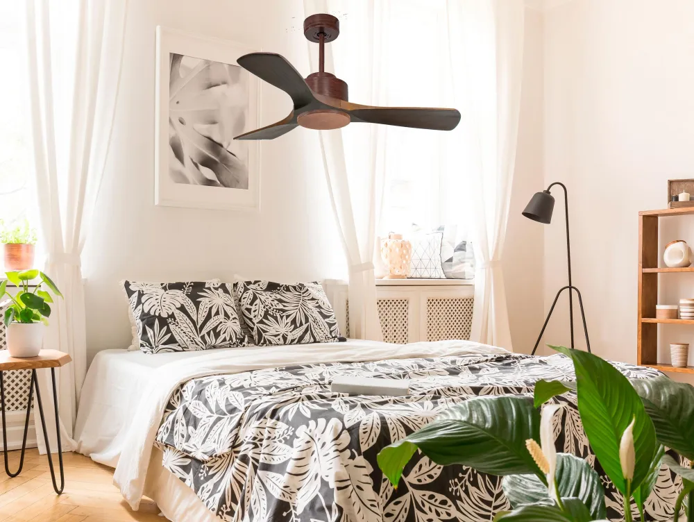 Ventilador de techo ø106 cm con Wi-Fi invertible hypersilence para 20 m²