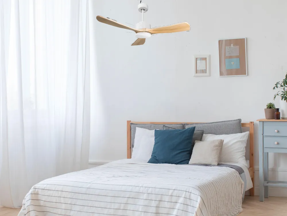 Ventilador de techo ø106 cm con Wi-Fi invertible hypersilence para 20 m²