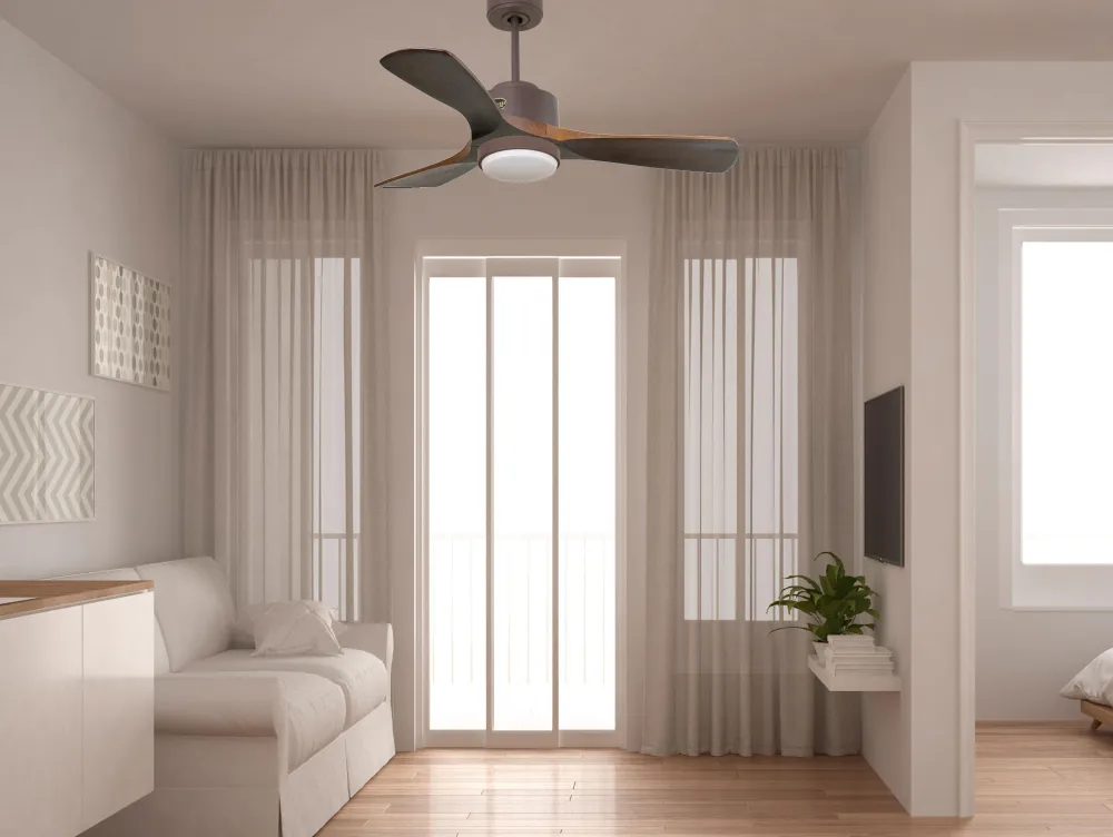 Ventilador de techo ø106 cm con Wi-Fi invertible hypersilence para 20 m²