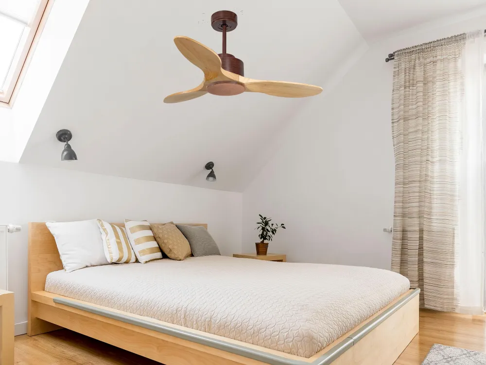 Ventilador de techo ø106 cm con Wi-Fi invertible hypersilence para 20 m²