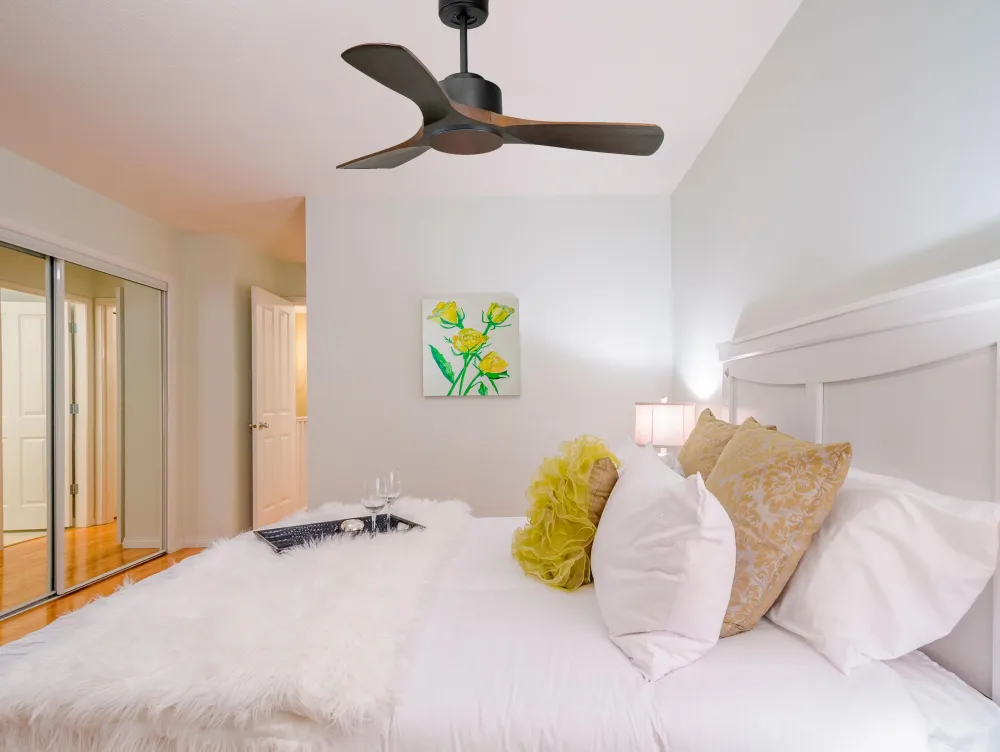 Ventilador de techo ø106 cm con Wi-Fi reutilizable hypersilence para 20 m²