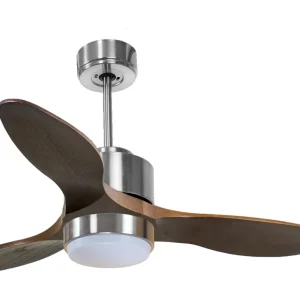 Ventilador de techo ø106 cm con Wi-Fi reutilizable hypersilence para 20 m²