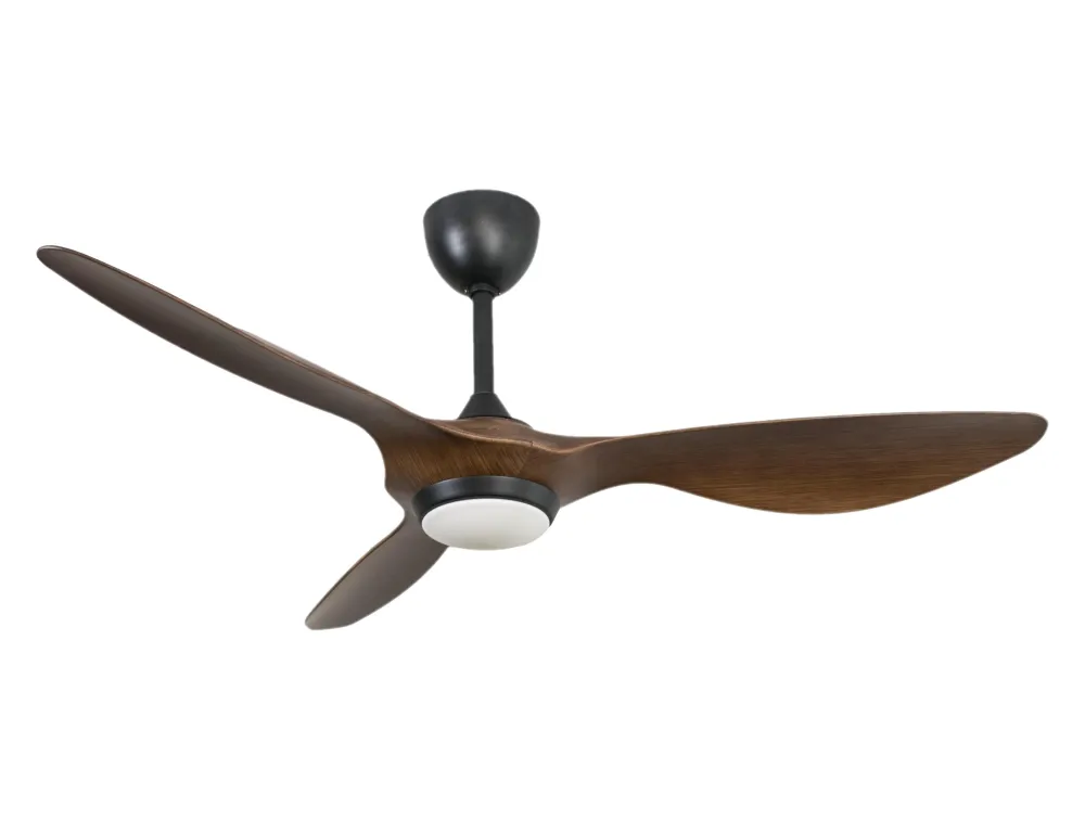 Ventilador de techo ø132 cm con LED y Wi-Fi reutilizable hypersilence