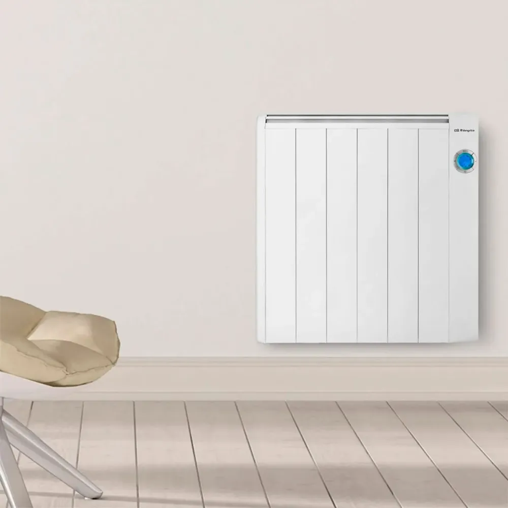 Ventilador de Terraza Emisor térmico Orbegozo RRE 1010 1000W 6 elementos mando distancia blanco