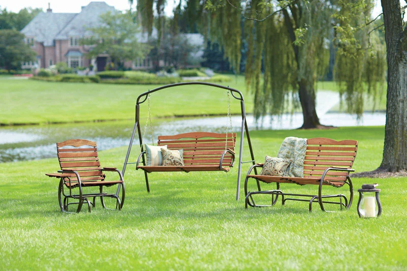 Marco para columpio de patio, bronce, 71,5 pulgadas. Jack Post