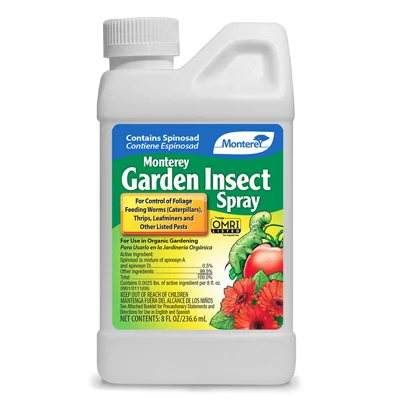 Spray insecticida para jardín, 8 oz. Monterey