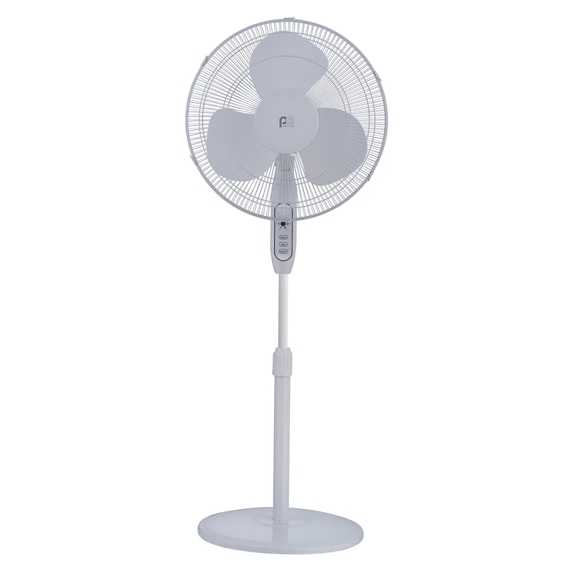 Ventilador de pedestal oscilante Perfect Aire de 48,5 pulgadas de alto x 16 pulgadas de profundidad y 3 velocidades con co...